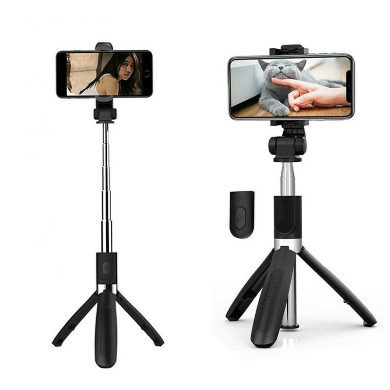 L01 Selfie Stick Μαύρο Skroutz.gr