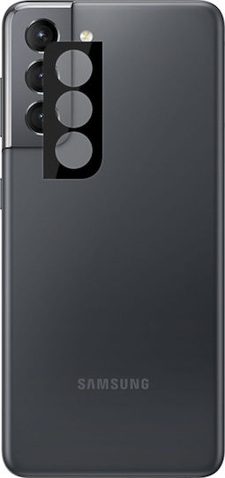 Volte-Tel 3D Curved Camera Protection Tempered Glass Black for the Galaxy S21 5G