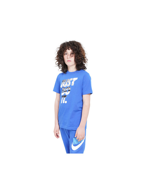 Nike Kids T-shirt Blue