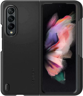 Spigen Thin Fit Pen Edition Plastic Back Cover Durable Black (Galaxy Z Fold 3)