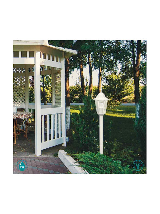Fan Europe Milano Outdoor Small Post Floor Lamp 60W IP44 For E27 Socket Black