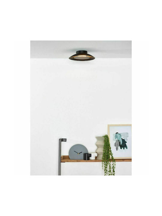 Lucide Lightning Foskal Single LED Spot in Black Color