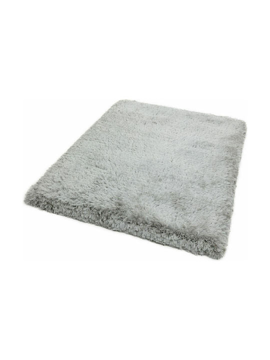 Asiatic London Plush Handmade Rug Rectangular Silver