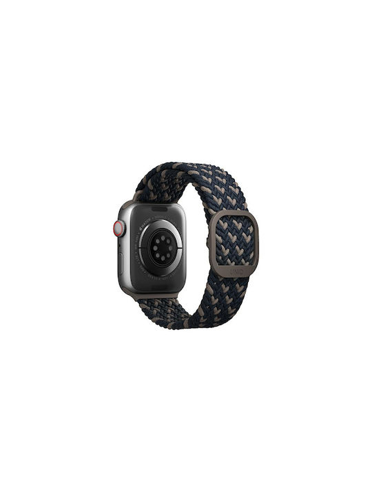 Uniq Aspen Braided Каишка Тъкан Obsidian Blue (Apple Watch 44/45/46mm/Ultra 49mm) UNIQ-45MM-ASPDEOBLU