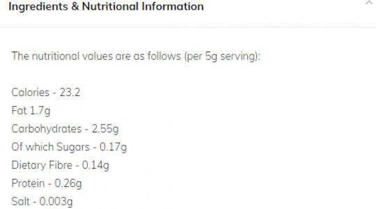 The Skinny Food Co Praline Spread Chocaholic Salted Caramel spread 350gr