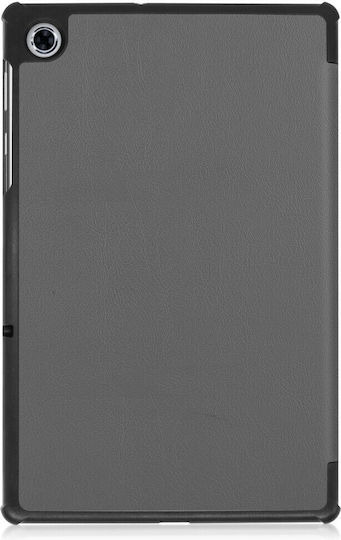 Magnetic 3-Fold Flip Cover Δερμάτινη Γκρι (Lenovo Tab M10 FHD Plus (2nd Gen) 10.3")