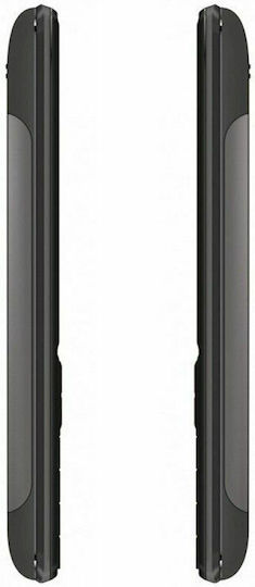 MaxCom MM244 Dual SIM Κινητό με Μεγάλα Κουμπιά Μαύρο