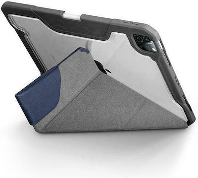 Uniq Trexa Flip Cover Piele artificială / Plastic Albastru (iPad Pro 2020 11" / iPad Pro 2021 11") UNIQ-NPDP11(2021)-TRXBLU