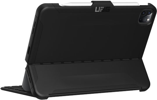 UAG Scout Flip Cover Durable Black (iPad Pro 2020 12.9")