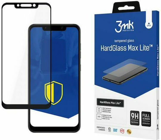 3MK HardGlass Max Lite Vollflächig gehärtetes Glas (Pocophone F1) GSM099388