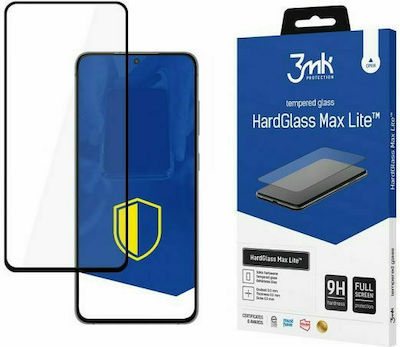 3MK HardGlass Max Lite Full Face Tempered Glass Black (Galaxy S21 FE 5G)