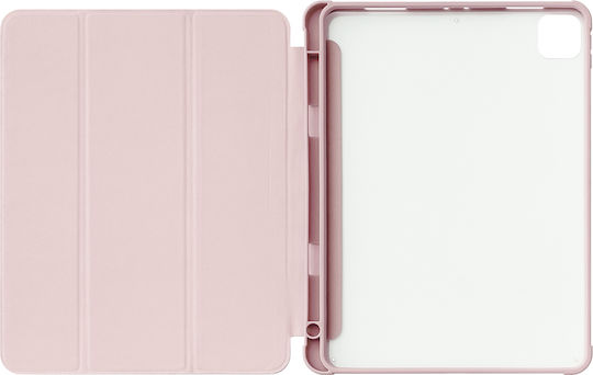 Hurtel Умен Флип Капак Розов (iPad Pro 2021 12.9")