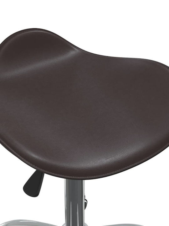 Office Desk Stool Brown 44x44x57cm
