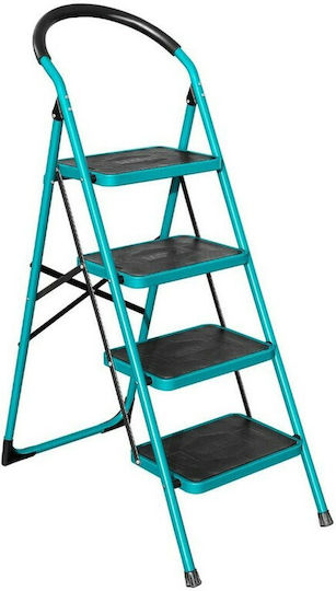 Total Step Ladder iron 4 Stair