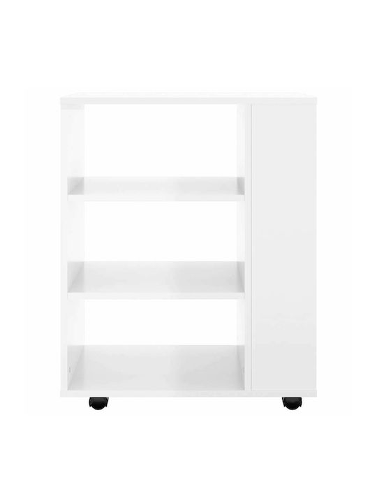 Cabinet Mobilier de depozitare din lemn Γυαλιστερό Λευκό L60xL35xH75buc