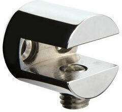 Karag Mensole Stainless Steel Shelf Brackets Silver 2pcs 9005
