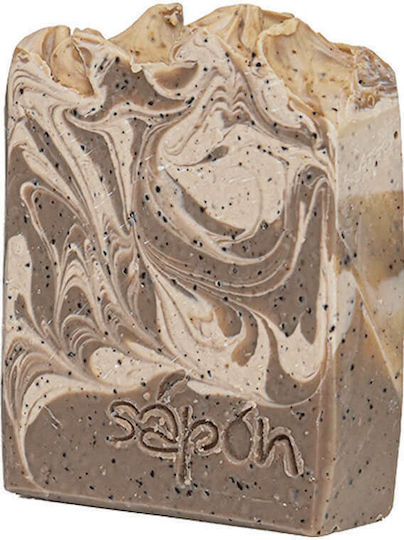 Sapon Caffeine Soap Exfoliating Soap Body 110gr