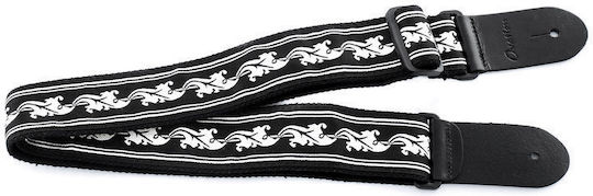 Ovation Signature Leaf Nylongurt Каишка за Китара Черна
