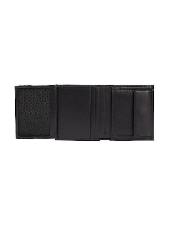 Calvin Klein Trifold 6cc W Δερμάτινο Ανδρικό Πορτοφόλι με RFID Μαύρο