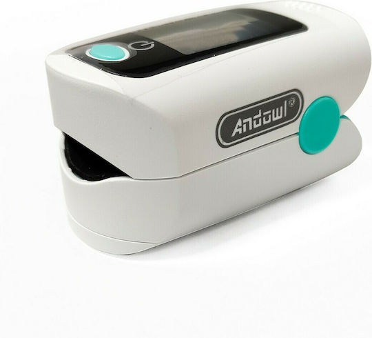 Andowl X-1805 Oximetru de Puls Degetul cu afișaj LED Alb