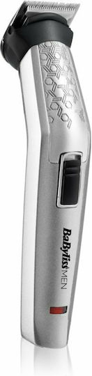 Babyliss Trimmer Επαναφορτιζόμενη Κουρευτική Μηχανή Ασημί 7256PE