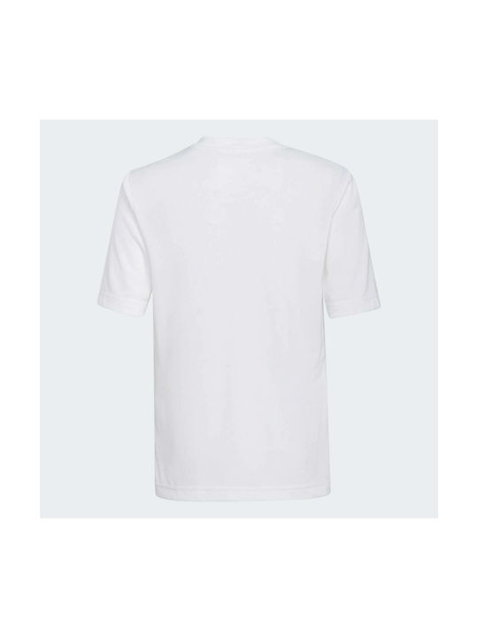 Adidas Kinder Shirt Kurzarm Weiß