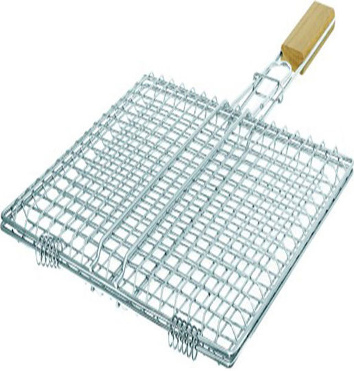 EMC Rostfreier Stahl Holzkohlegrill mit Deckel 75cmx35cm
