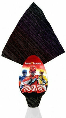 Markidis Power Rangers Πασχαλινό Σοκολατένιο Αυγό Γάλακτος 160gr