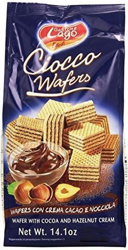 Lago Wafer Cocoa & Hazelnut Cream 400gr