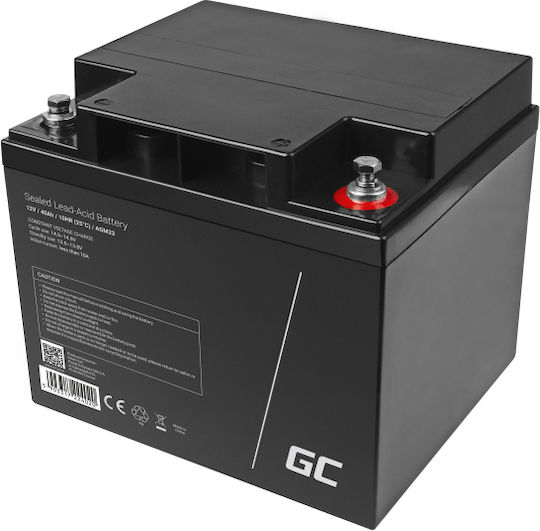 Green Cell Μπαταρία UPS με Χωρητικότητα 40Ah και Τάση 12V AGM22