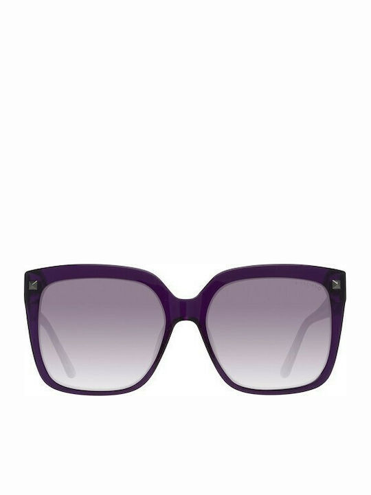 Guess by Marciano Women's Sunglasses with Purple Plastic Frame and Purple Gradient Lens GM0740 83C