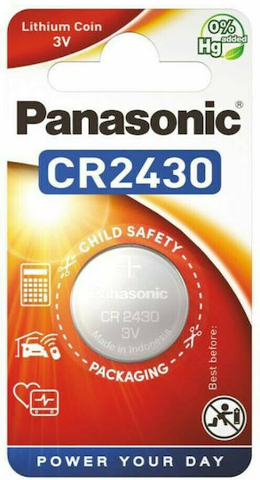 Panasonic Lithium Power Batterie für Uhren CR2430 3V 1Stück