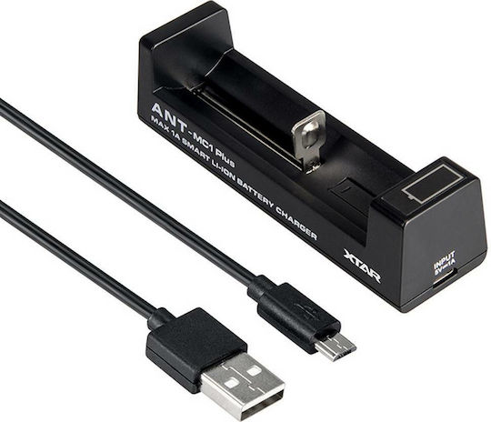 XTAR MC1 Plus USB Charger Batteries Li-ion Size 18650/16340/26650/14500