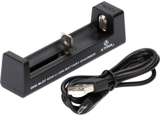 XTAR MC1 USB Φορτιστής Μπαταριών Li-ion Μεγέθους 18650