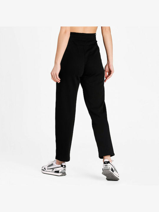 Puma Essentials Women's High Waist Sweatpants Black