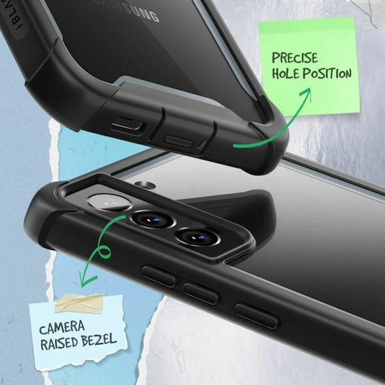 Supcase I-Blason Ares 360 Full Cover Πλαστικό 2mm Μαύρο (Galaxy S22+ 5G)