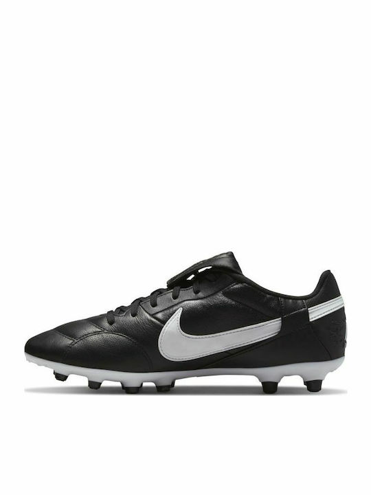 Nike Premier 3 Ποδοσφαιρικά Παπούτσια με Τάπες FG Μαύρα