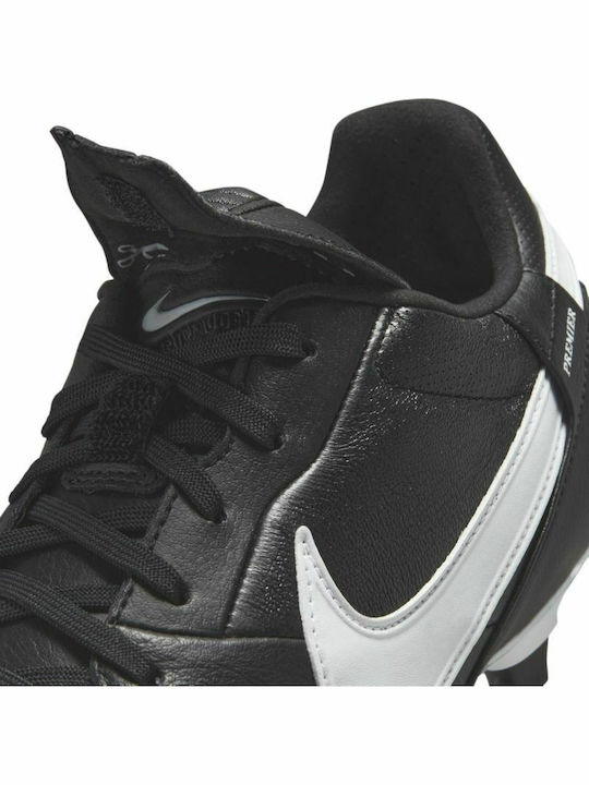 Nike Premier 3 Ποδοσφαιρικά Παπούτσια με Τάπες FG Μαύρα