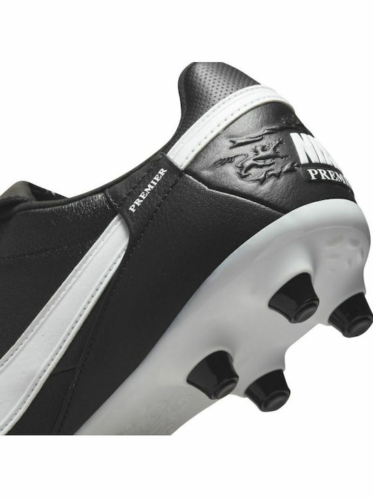 Nike Premier 3 Ποδοσφαιρικά Παπούτσια με Τάπες FG Μαύρα