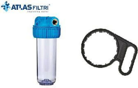 Atlas Filtri Senior Plus 3P BFO SX TS Συσκευή Φίλτρου Νερού Μονή Κεντρικής Παροχής Διατομής 1''