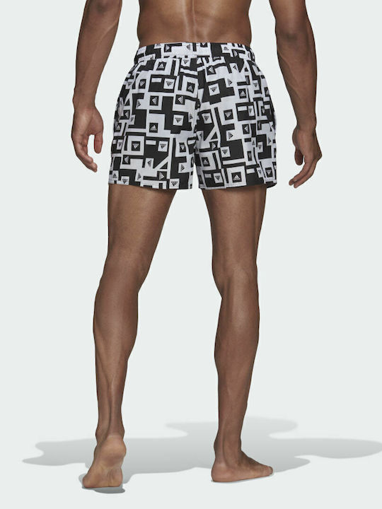 adidas Graphic Ανδρικό Μαγιό Σορτς Black / White