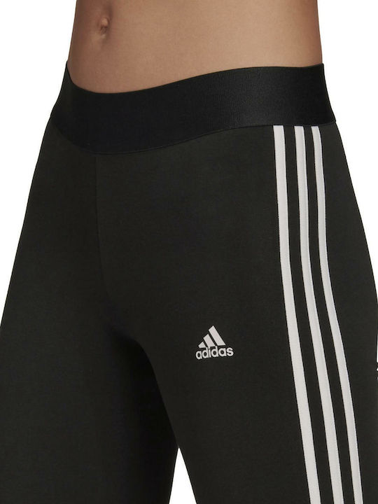 3 Stripes Training Γυναικείο Capri Κολάν Μαύρο