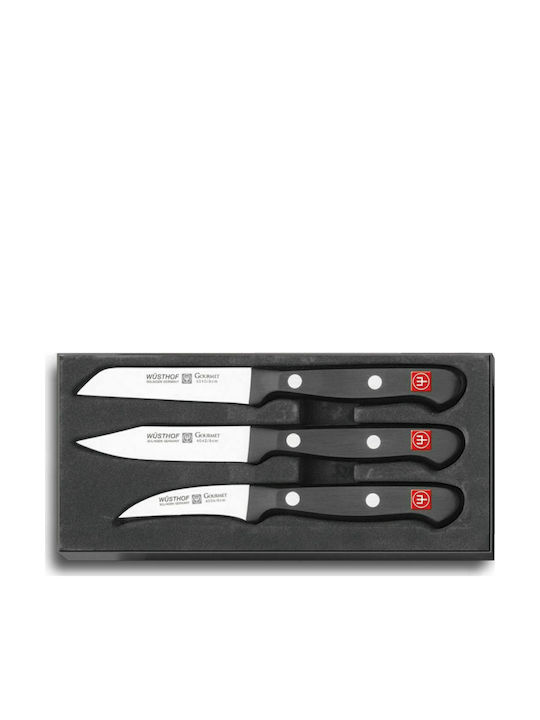 Wusthof Gourmet Set Messer aus Edelstahl 1125060310 3Stück