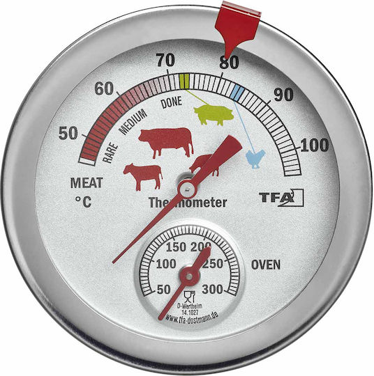 TFA Αναλογικό Θερμόμετρο Φούρνου με Ακίδα 0°C / +100°C TFA Αναλογικό Θερμόμετρο Φούρνου με Ακίδα 0°C / +100°C