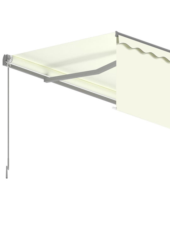 vidaXL Τέντα Βεράντας Κρεμ 3x2.5m