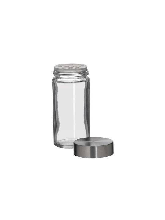 Click Spice Jar Glass Transparent 6pcs