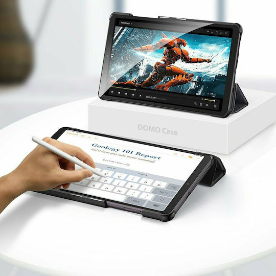 Dux Ducis Domo Klappdeckel Schwarze Für Galaxy Tab A 8.4 (2020)