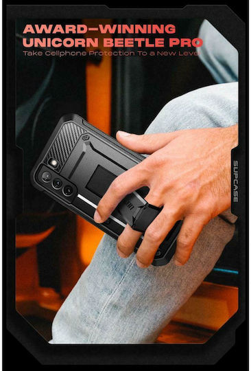 Supcase Unicorn Beetle Pro Back Cover Πλαστικό Μαύρο (Galaxy S22 5G)