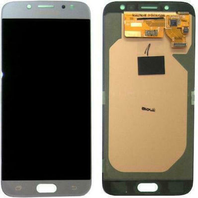 Οθόνη OLED mit Touchscreen für Galaxy J7 2017 (Silber)