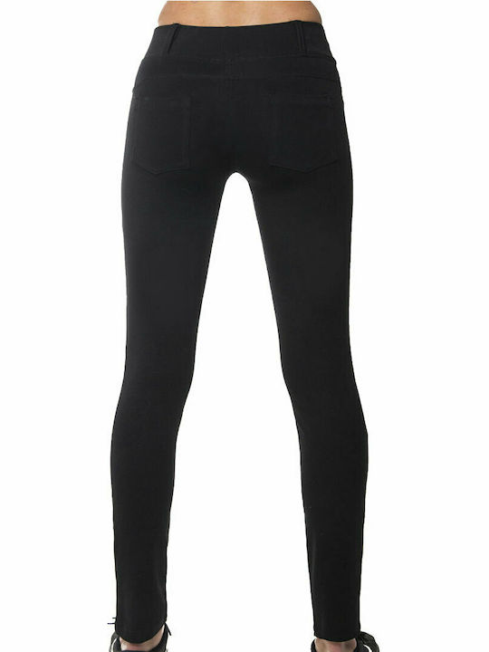 Bodymove Ausbildung Frauen Lang Leggings Schwarz